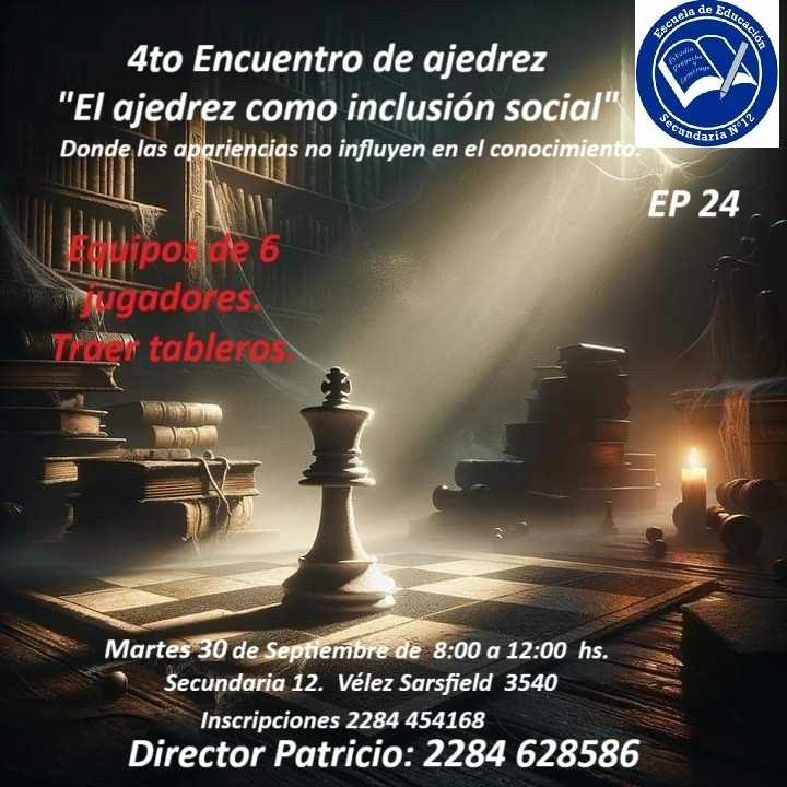 Convocatoria al Torneo Abierto  de ajedrez “Sociedad Española 2025”