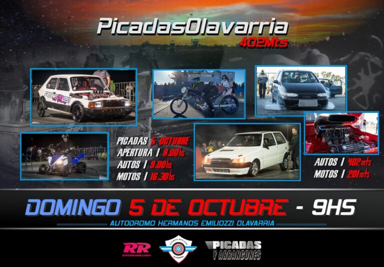 Vuelven las picadas al Autódromo «Hermanos Emiliozzi» de Olavarría