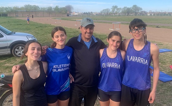 En el atletismo fortinense lo primero es la familia
