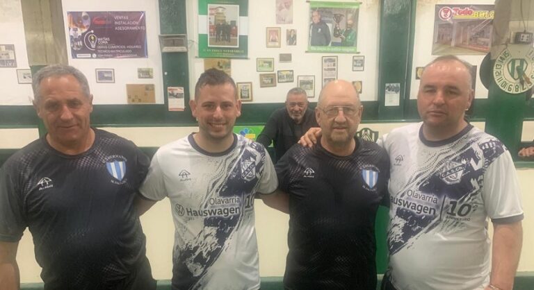 La Octava fecha del Oficial de Parejas en bochas se cumplió en su totalidad