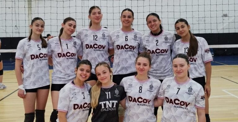 Estudiantes volvió a dominar la Liga Olavarriense Sub 14 y Sub 18 de voleybol