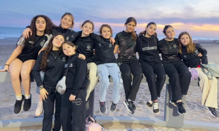Patinadores de Estudiantes compitieron en Monte Hermoso