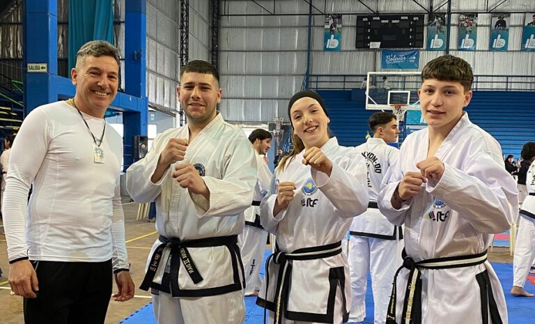 Olavarrienses participaron en un Regional de Taekwondo en Bolívar