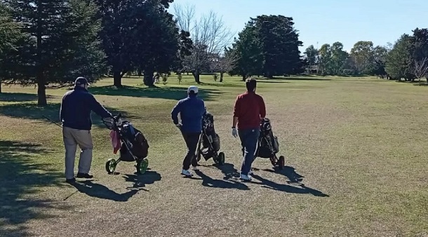 Un Foursome Chapman a 18 hoyos copó la cartelera golfística del fin de semana