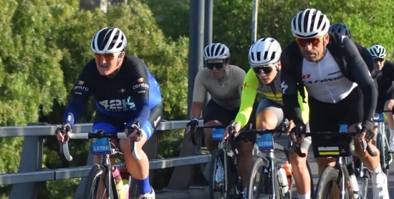 Ciclistas olavarrienses participaron del Gran Fondo Argentino en Buenos Aires