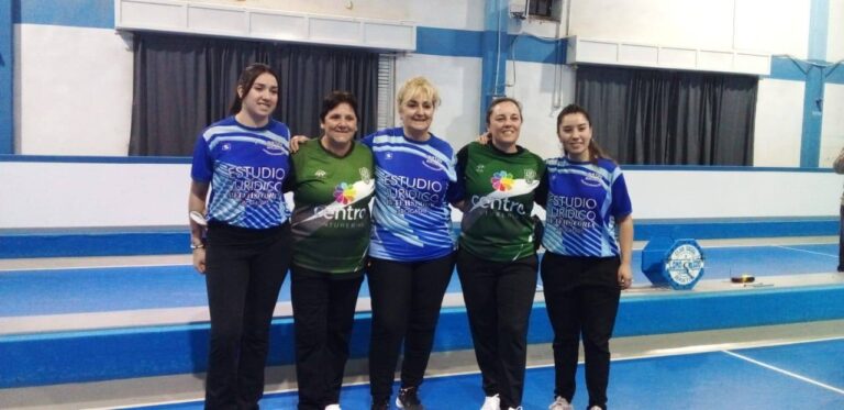 Pueblo Nuevo «A» flamante campeón del Oficial de Parejas Damas en bochas