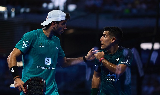 Ale Galán y Fede Chingotto no sin sufrir están en Semi del México Major Premier Padel
