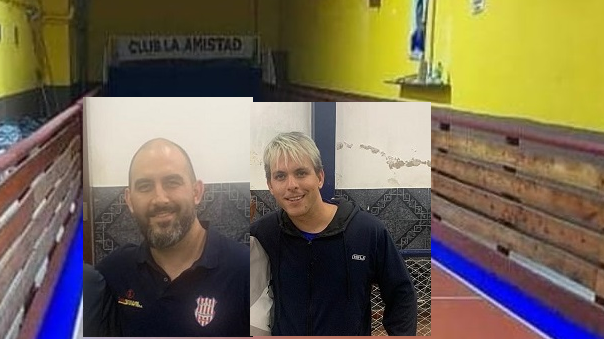 Emmanuel y Juan Cruz Lis  de La Amistad  finalistas de Ganadores en el Individual de Bochas