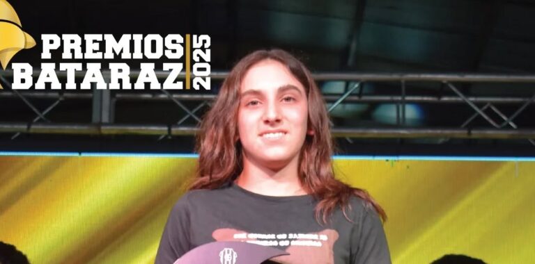 Agustina Tarántola ganó el Bataraz de Oro