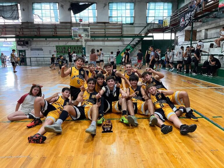 Se conocieron nuevos campeones en las categorías formativas del básquetbol local
