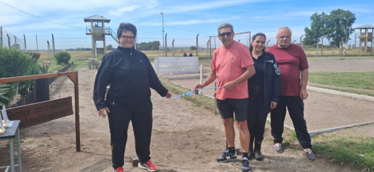 Fue inaugurada una cancha de bochas en la Unidad Penitenciaria  27