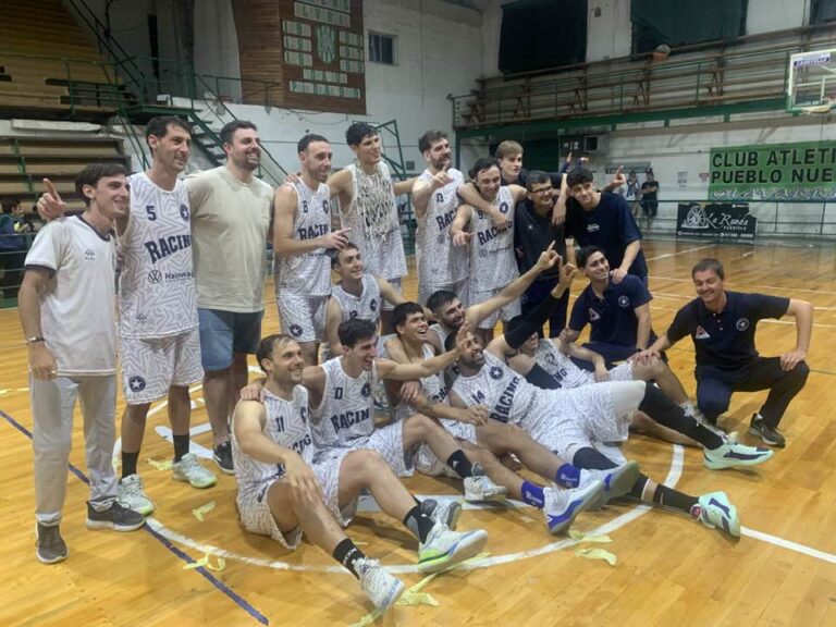 Racing se consagró campeón del año en el básquetbol de Primera