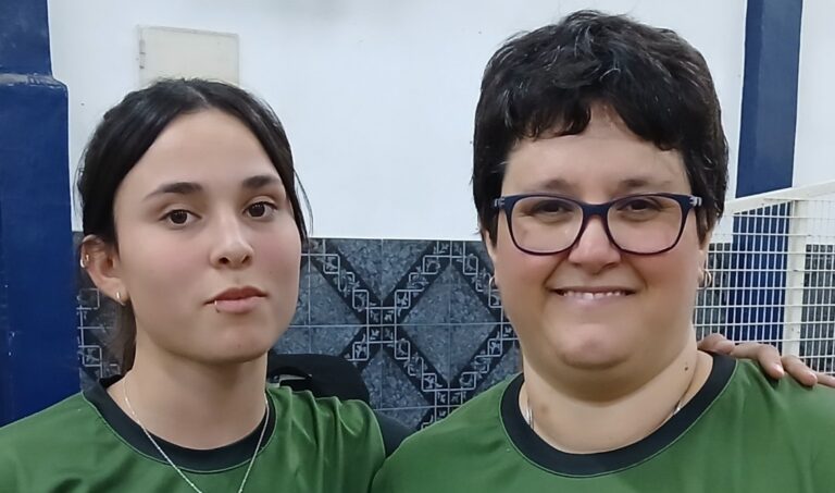 Flor Vallejos y María Maíz finalistas del Individual Damas de bochas