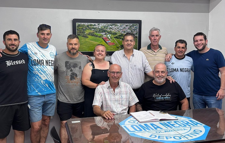 El Club Loma Negra llevó adelante la asunción oficial de Alejandro Gasperini como presidente
