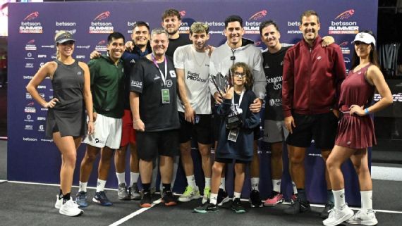 Federico Chingotto integró el equipo ganador en el Betsson Summer Pro Padel