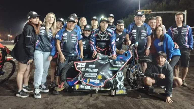 Cristian Zubillaga continúa en la senda de triunfos en speedway