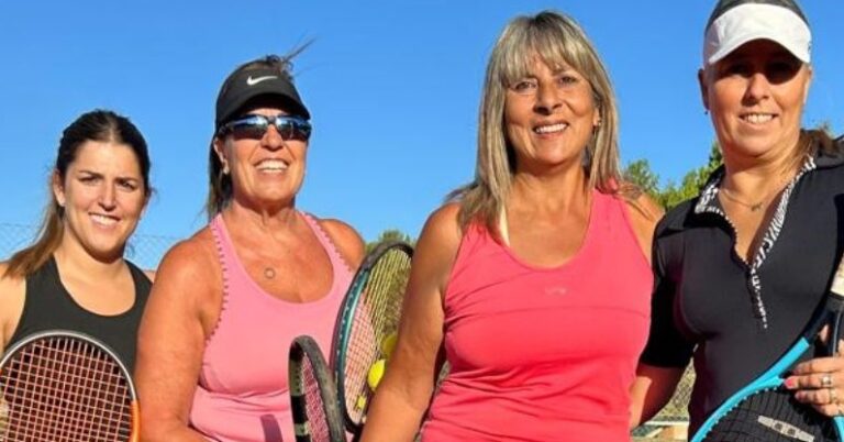 El Memorial Lionel Armendano de tenis en plena realización