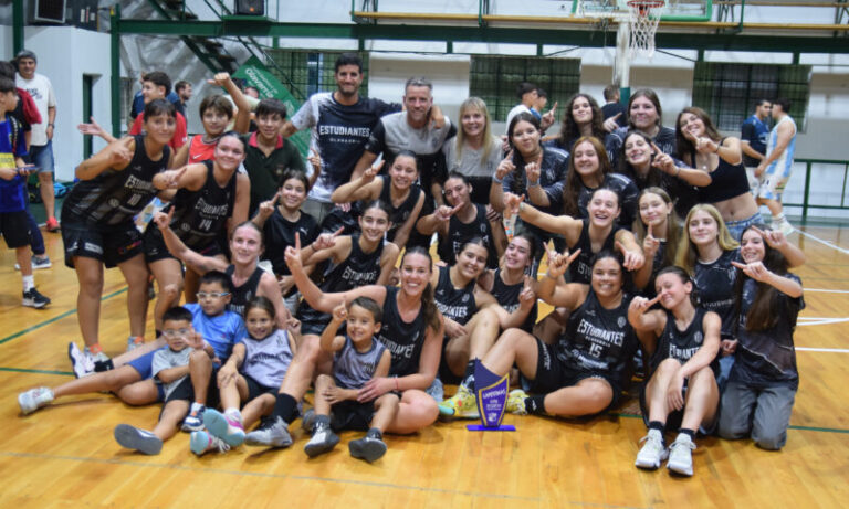 Estudiantes campeón de la Copa Desafío de básquetbol femenino