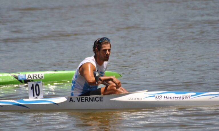 Agustín Vernice en el Argentino y Selectivo de Velocidad