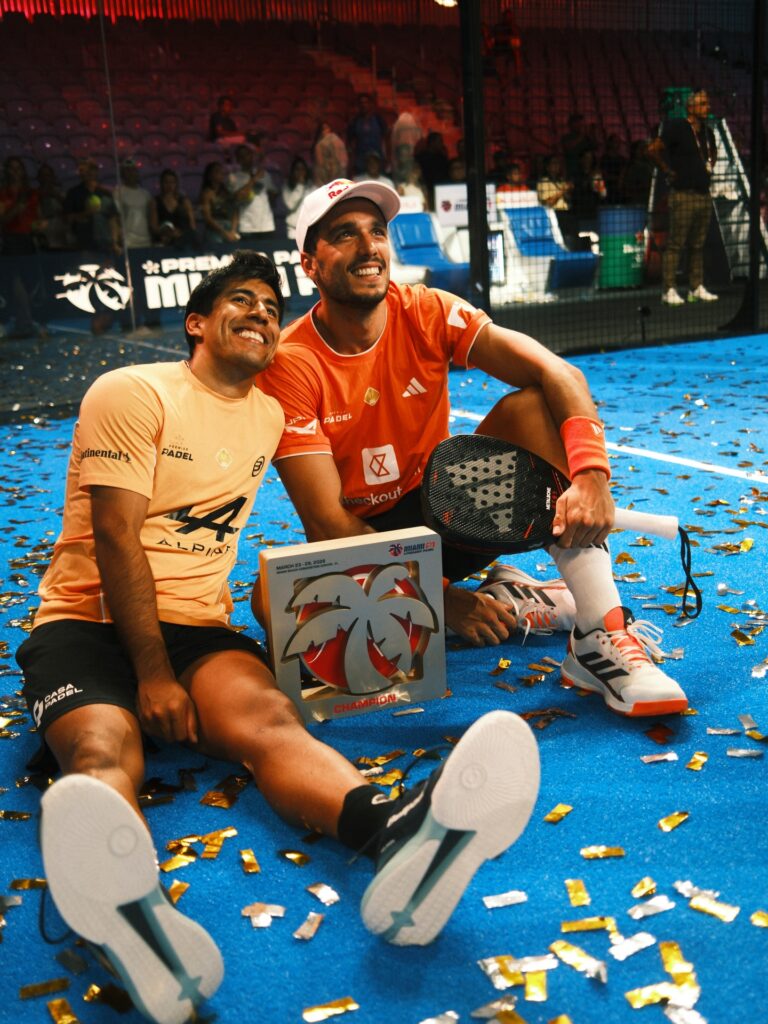 Galán y Chingotto vuelven a ganar a los número uno y revalidan su título en Miami