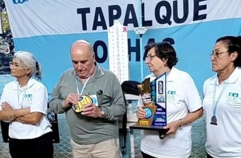 El Provincial por Parejas Damas + 50 en bochas fue para  el elenco de  Rojas