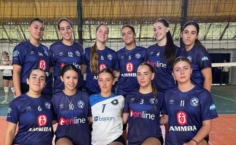 Podio para Racing en la Liga Provincial de Voley Sub 18 Damas