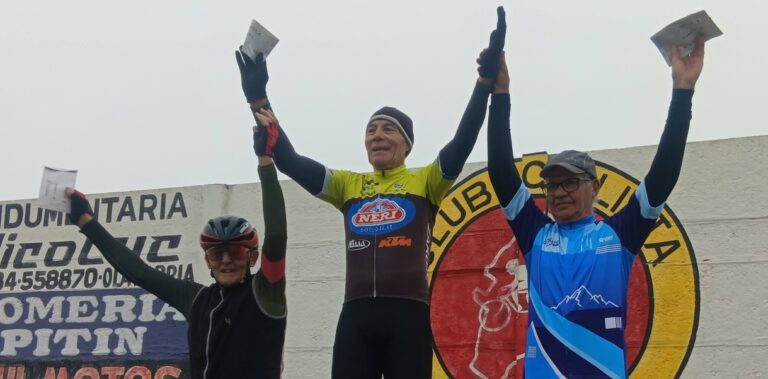 Miguel Barzola y Jorge Olmedo ganadores en el festival ciclístico de  Azul
