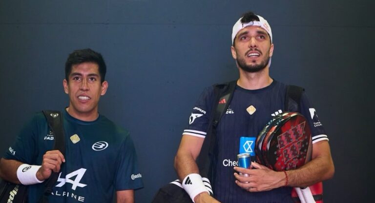 Chingotto y Galán avanzaron con solvencia en el Italy Major de padel