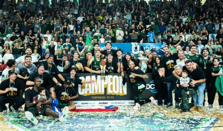 Gimnasia de Comodoro nuevo campeón de la Liga Nacional de básquetbol