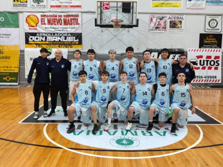 Gran noticia del domingo deportivo: Olavarría campeón del Zonal U 15 de básquetbol