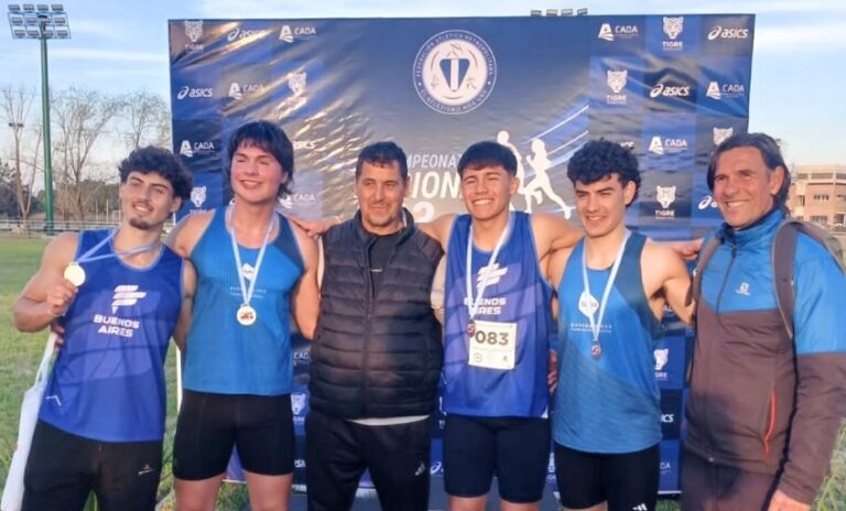 El Fortín tuvo una destacada participación en el Campeonato Nacional Sub 23 de Atletismo