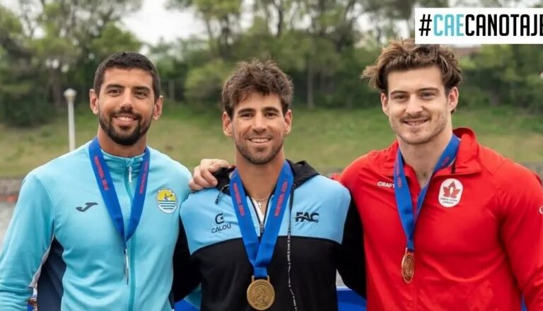Agustín Vernice sigue cosechando medallas en el Campeonato Panamericano COPAC de Canotaje