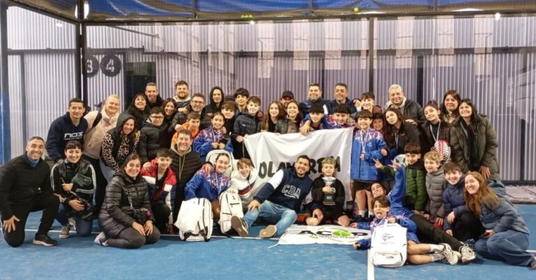 Presentación de la Liga de Menores de la Federación Argentina de Pádel