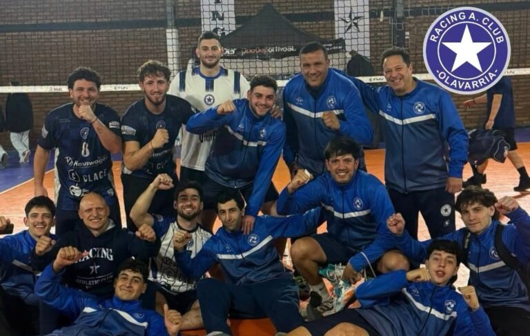 Racing de nuestra ciudad fue Sub-campeón en un importante Torneo de voley de Primera