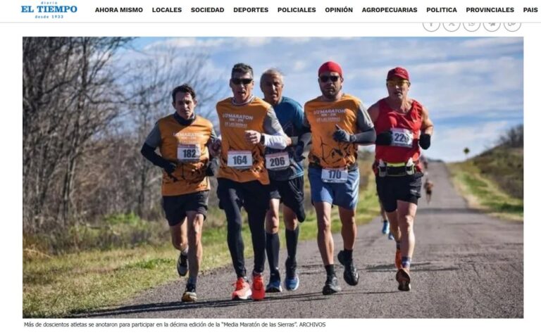 Décima edición de la «Media Maratón de las Sierras» este domingo