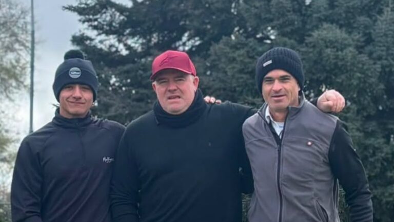 Esteban González fue el ganador del medal play en los links albinegros