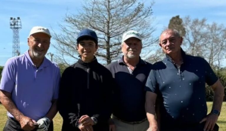 Prosiguió la actividad de golf  el fin de semana en los links albinegros